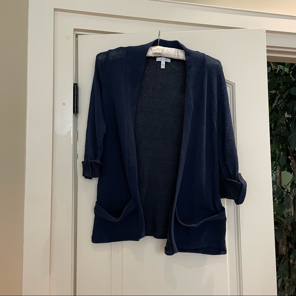 Delia’s Navy Blue Cardigan